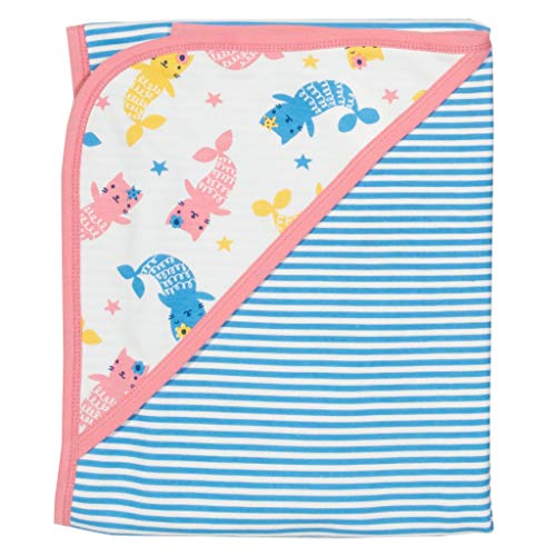 Organic cotton meerkat baby blanket