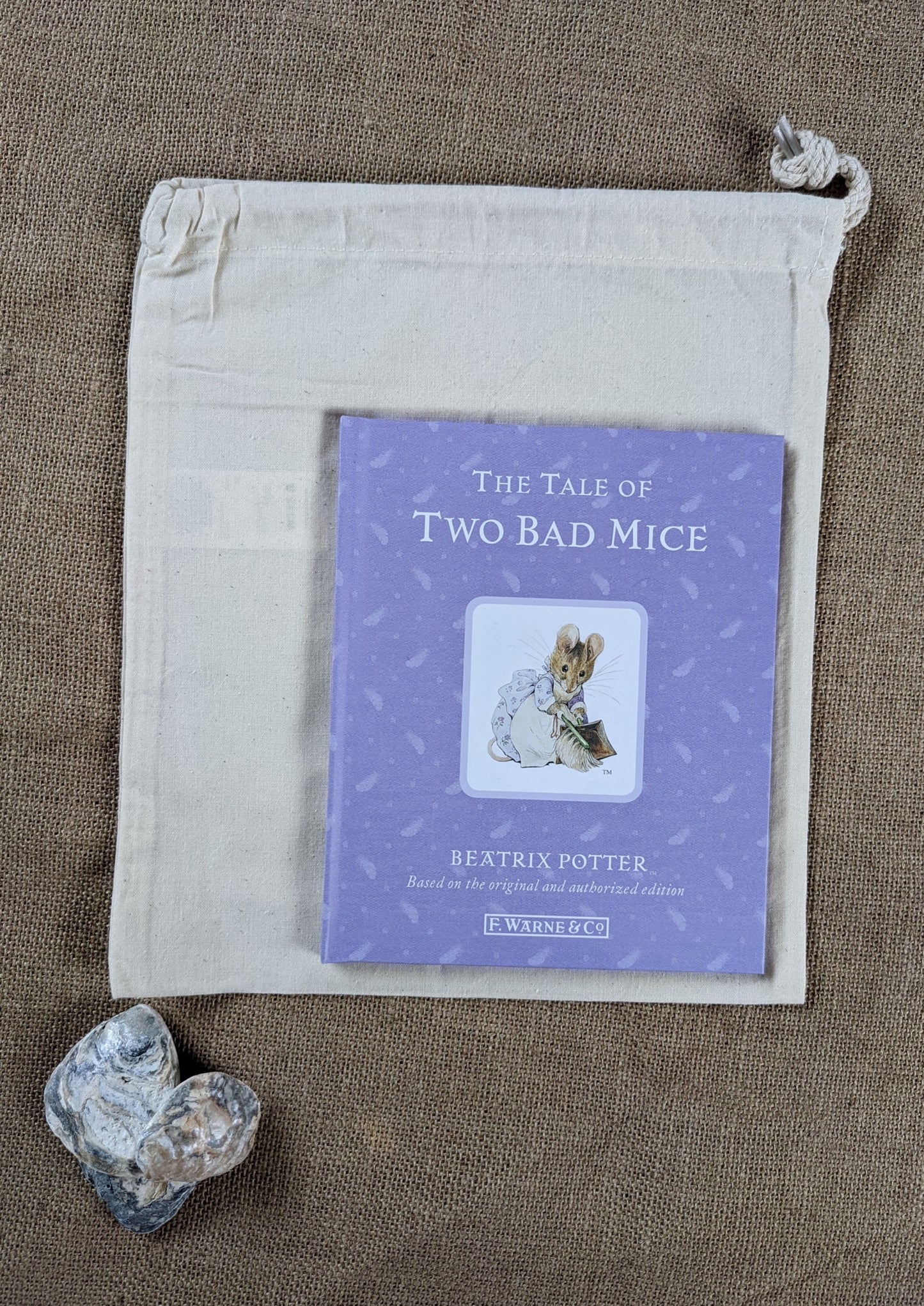 Baby Gift Bag - Blanket, stained glass flower and book