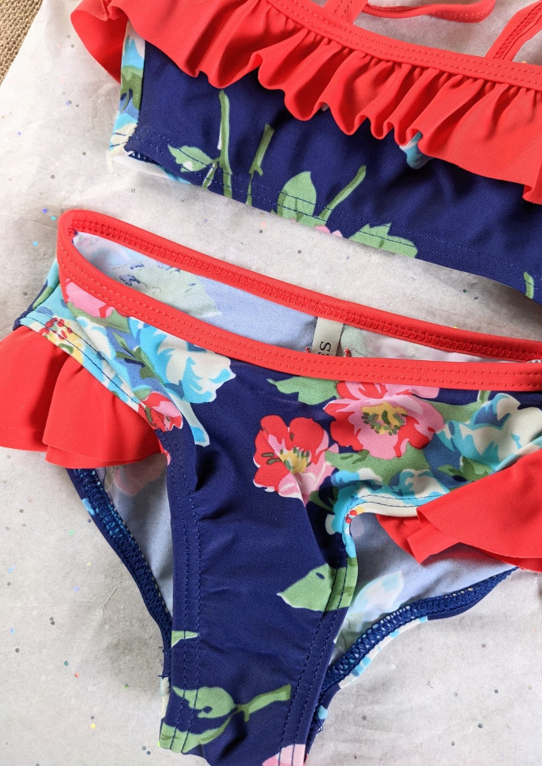 Baby multicoloured bikini by Joules