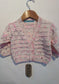 Hand knitted cream cardigan