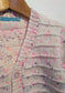 Hand knitted cream cardigan