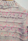 Hand knitted cream cardigan