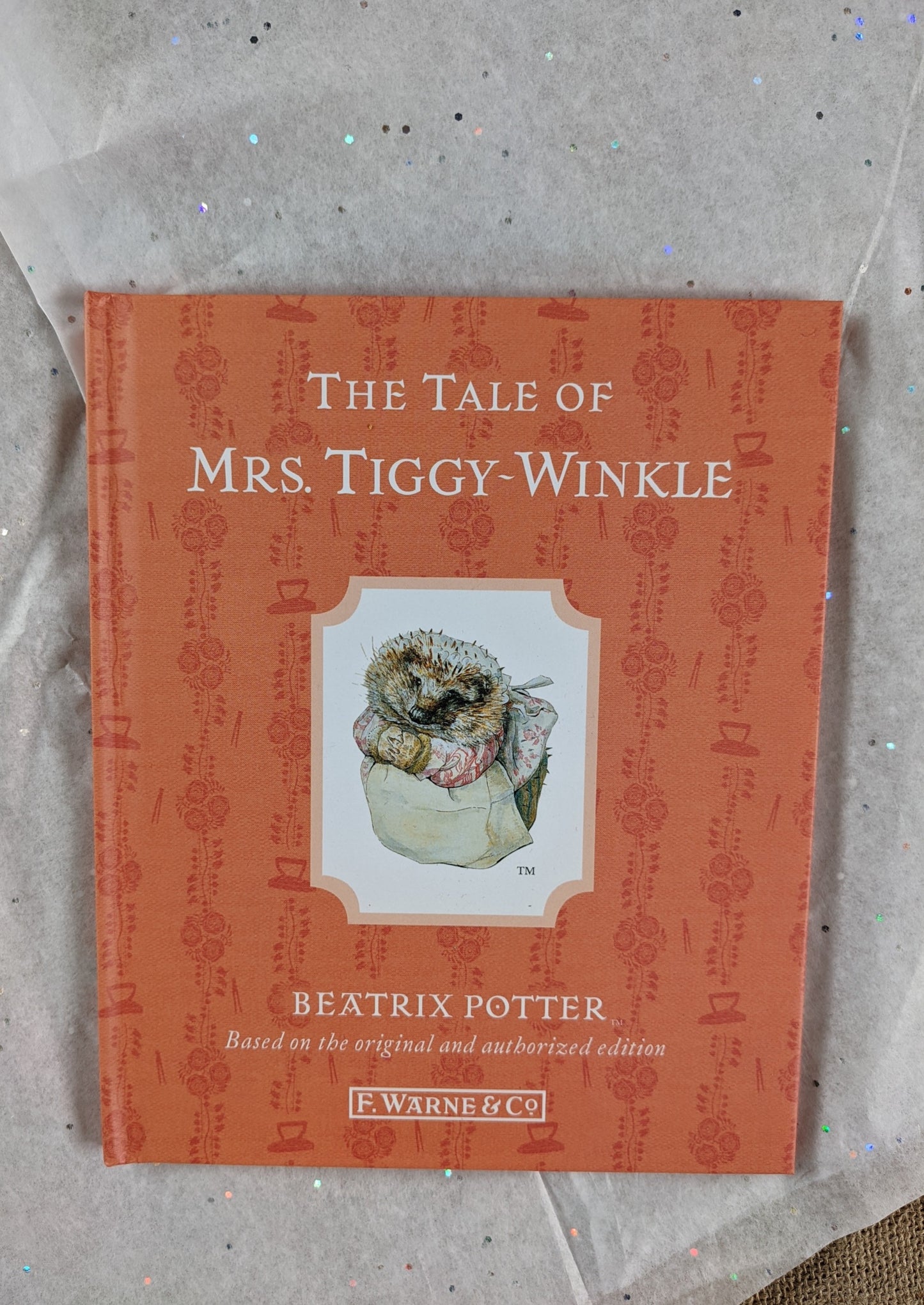 Mrs Tiggy-Winkle in a bag