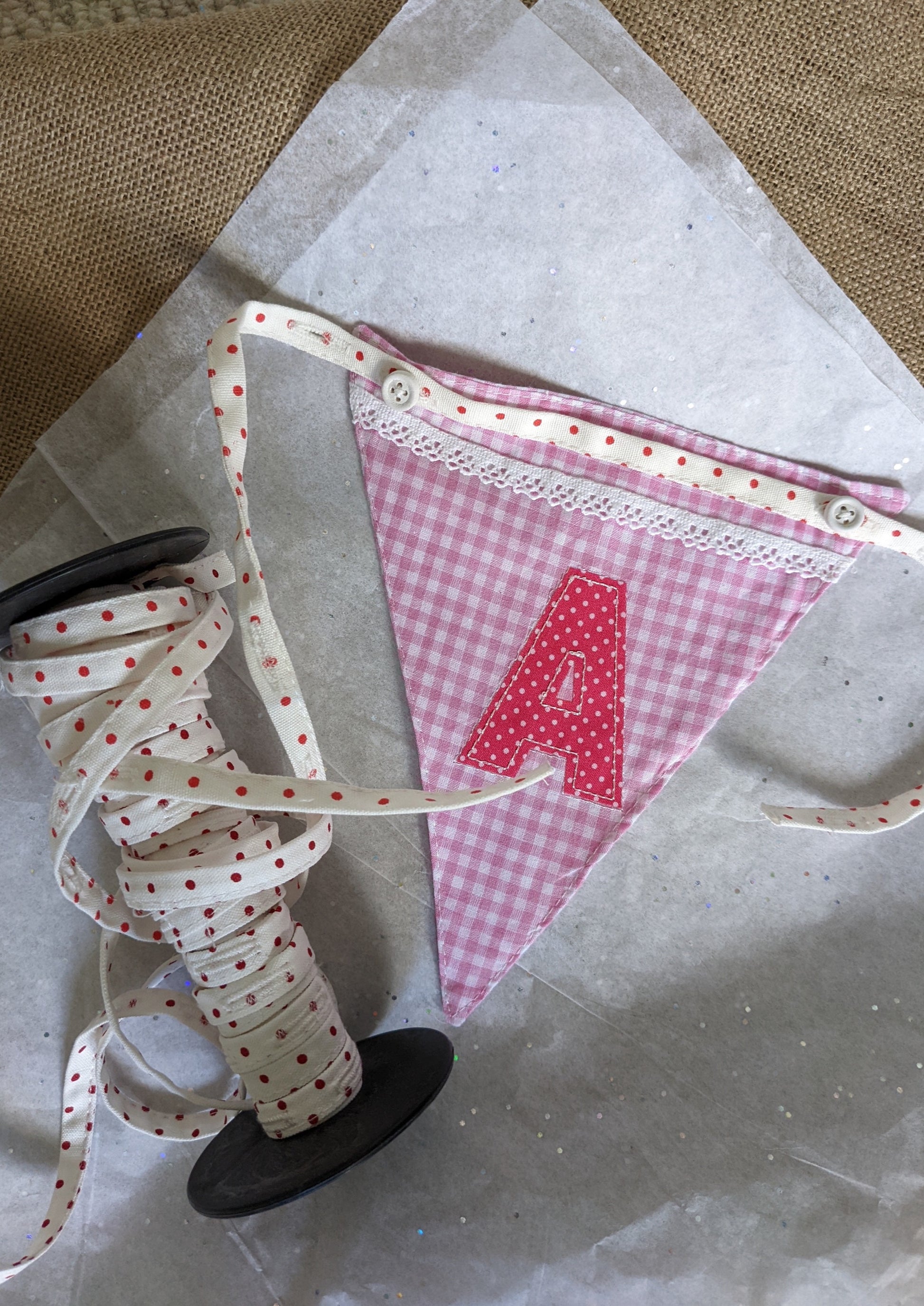 Personalised bunting