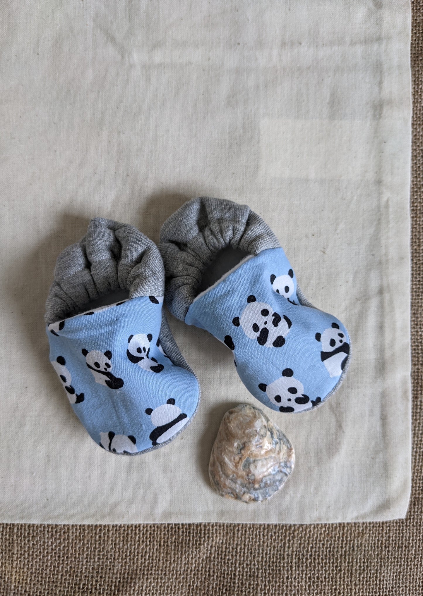 Baby Gift Bag - Handmade dress, slippers and wall hanging