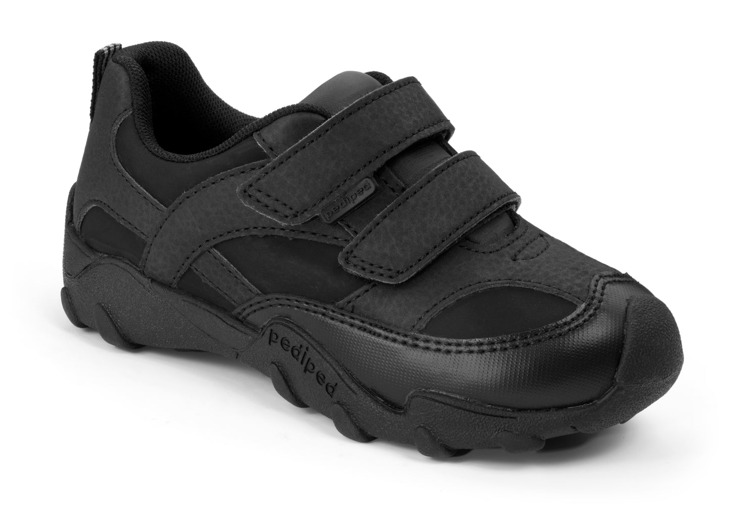 Black school shoes by Pediped