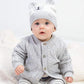 Kite Clothing - Grey cable knit cardigan