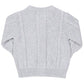 Kite Clothing - Grey cable knit cardigan