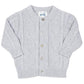 Kite Clothing - Grey cable knit cardigan